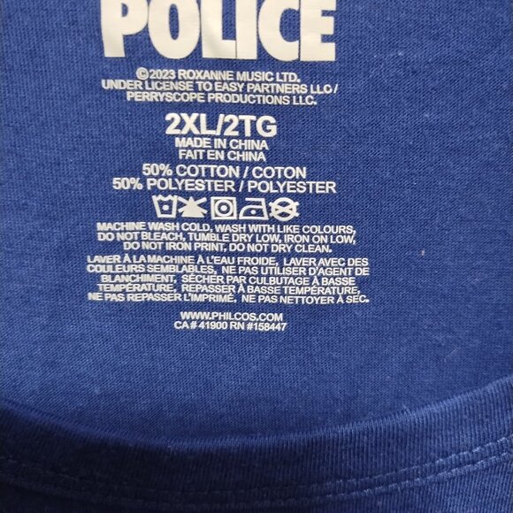 THE POLICE BAND MENS MUSCLE TEE - Picture 4 of 4